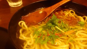 セットのラーメン